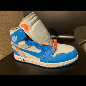 Air Jordan 1 off white blue